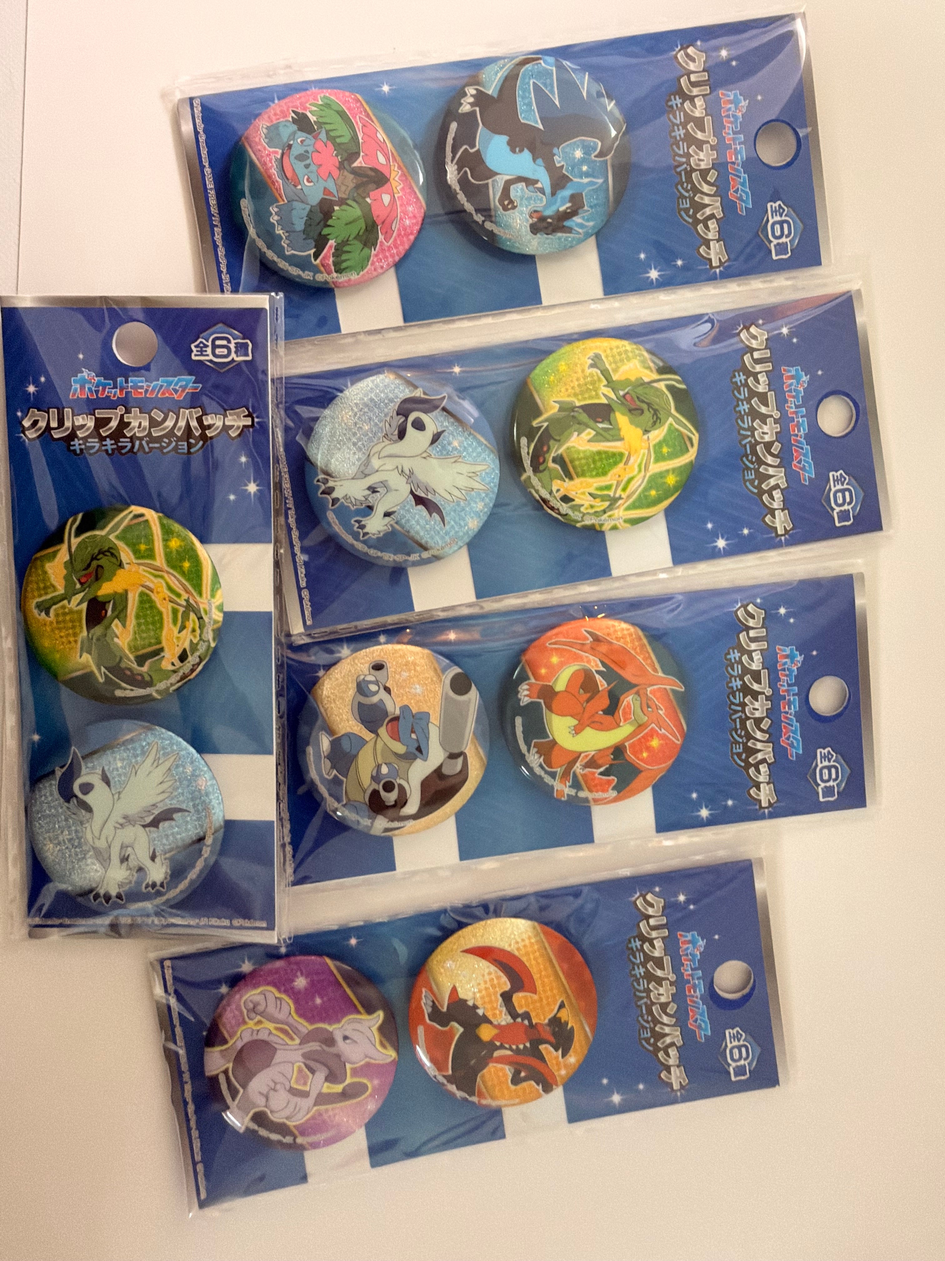 Pokemon  Official Mini Pin Set (2 PCs) JP