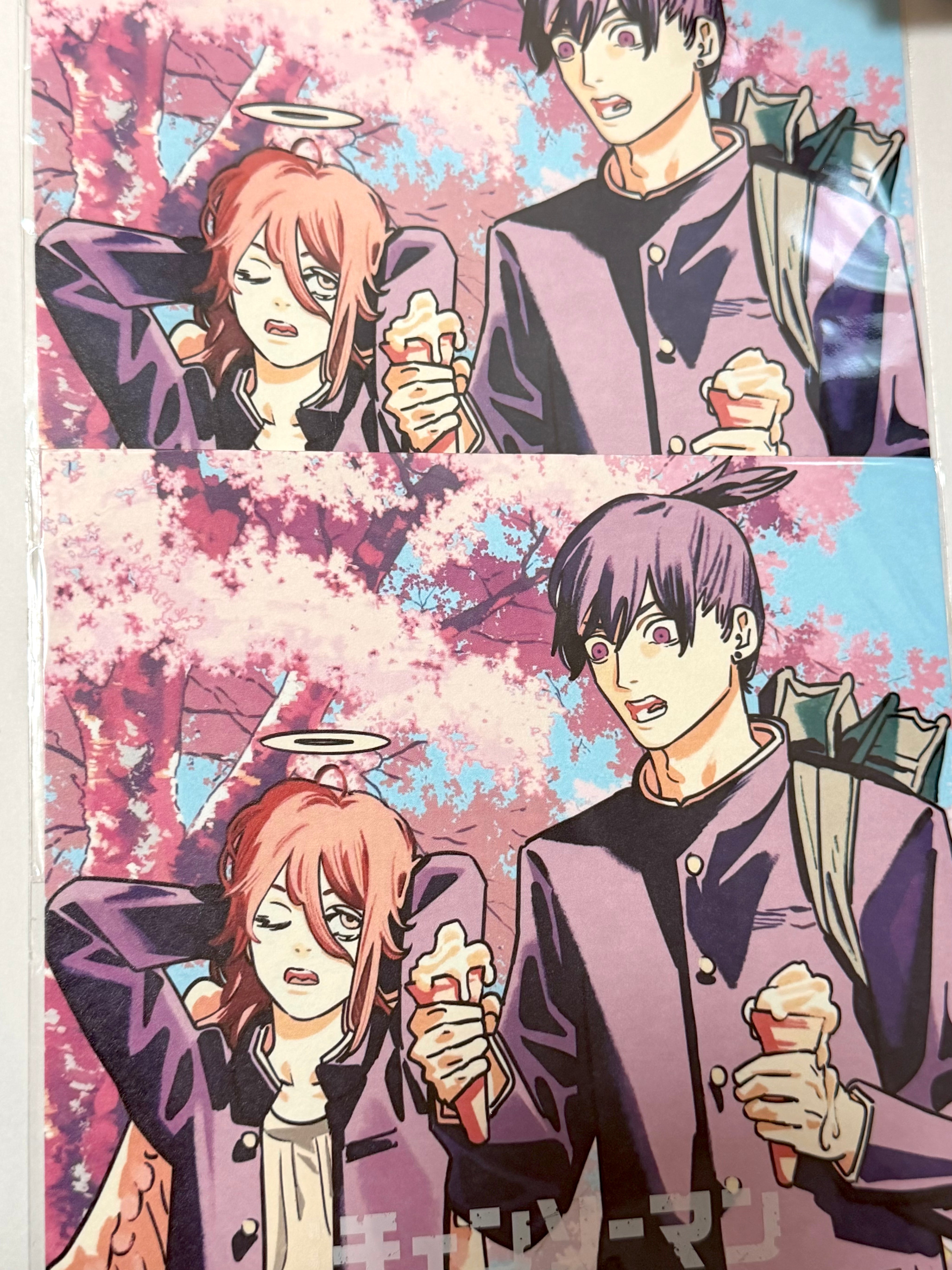 Chainsaw Man Angel And Aki Collector Poster JP Exclusive RARE