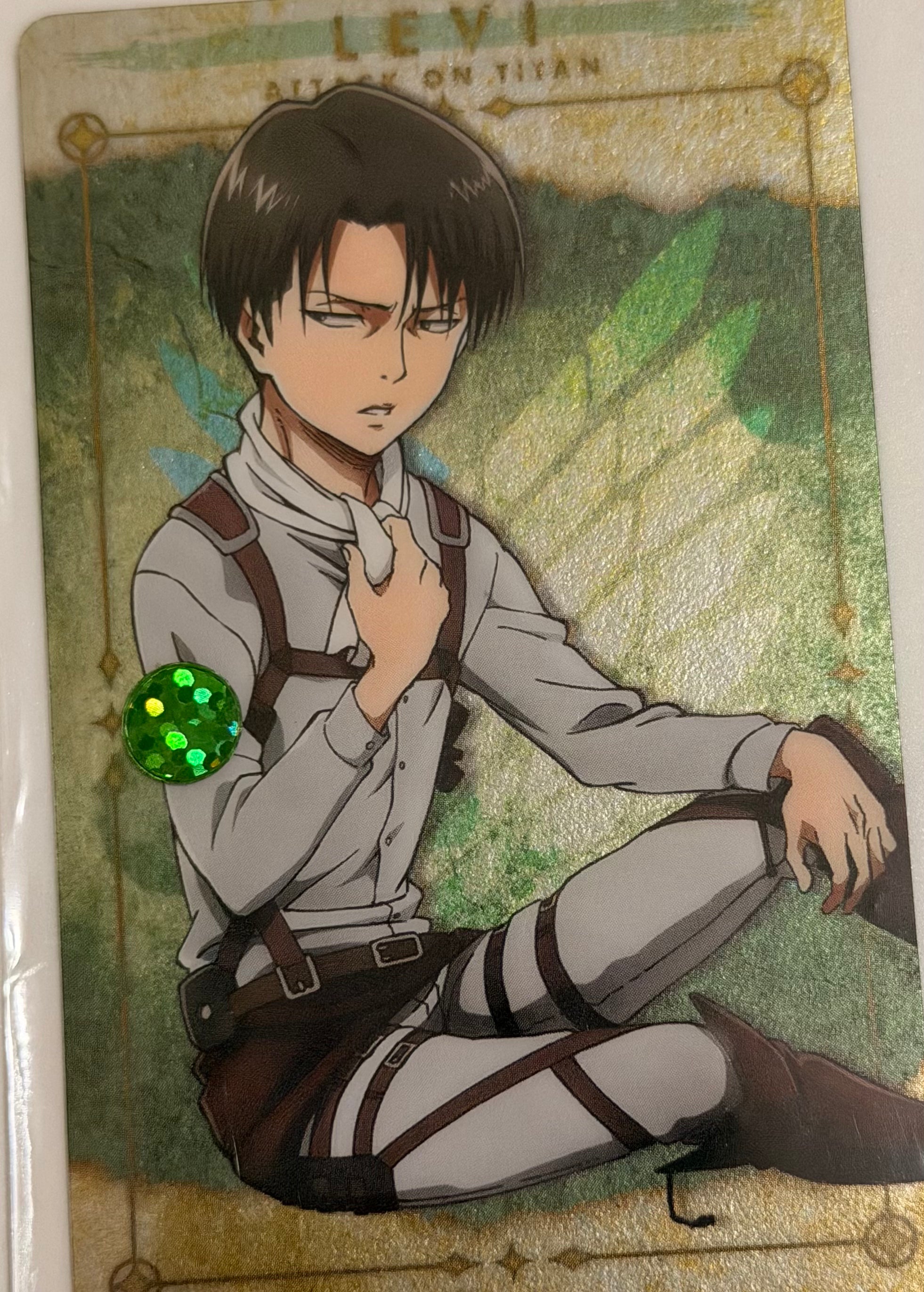 Attack On Titan Official Collector Cards JP 1 RARE