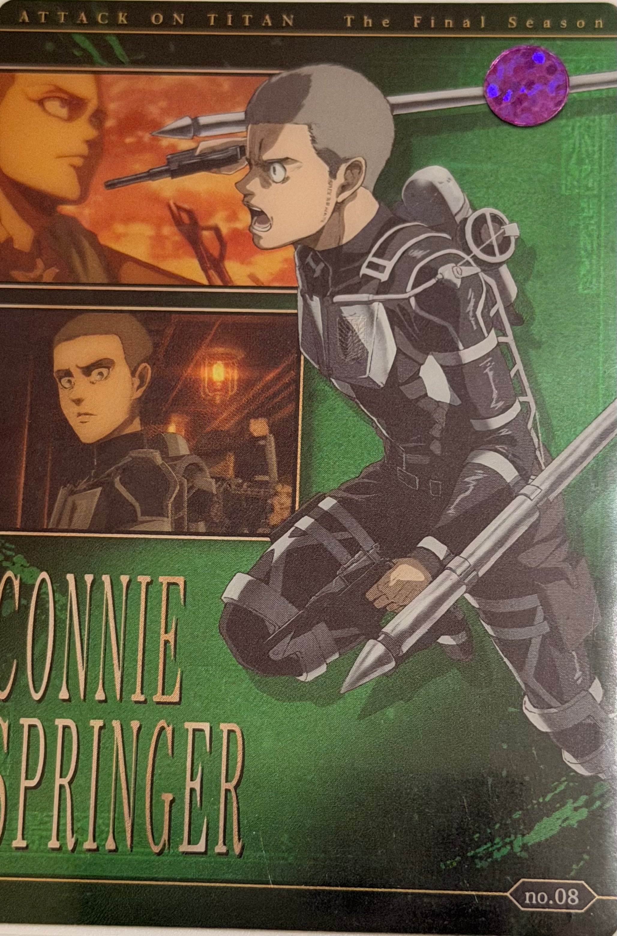 Attack On Titan Official Collector Cards JP 1 RARE