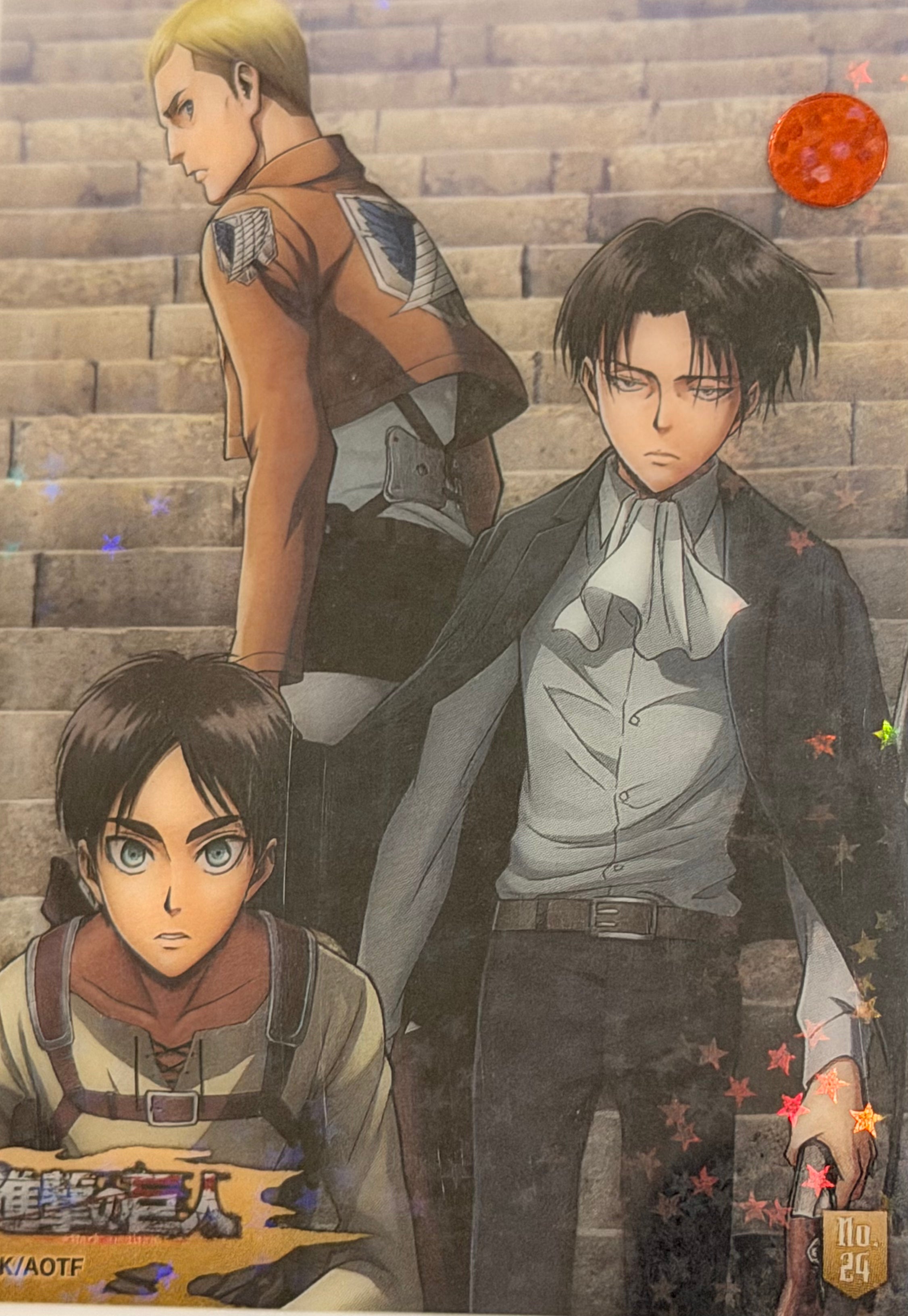 Attack On Titan Official Collector Cards JP 2 RARE