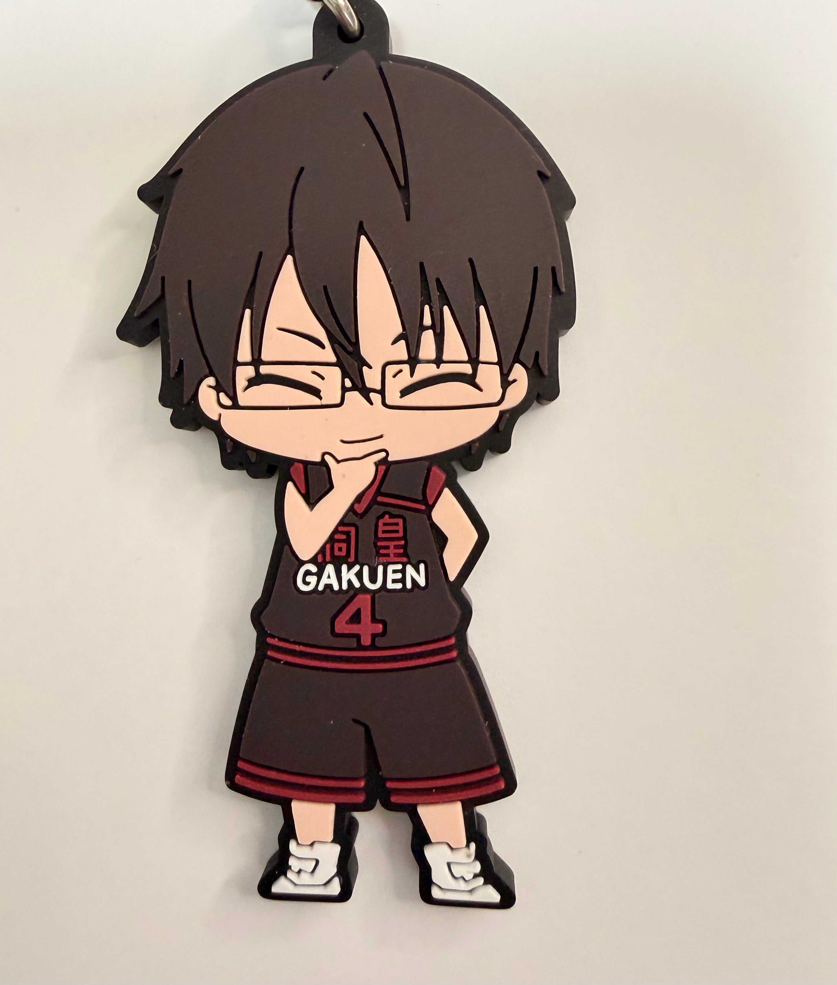 Kuroko No Basket Official Rubber Keychain JP