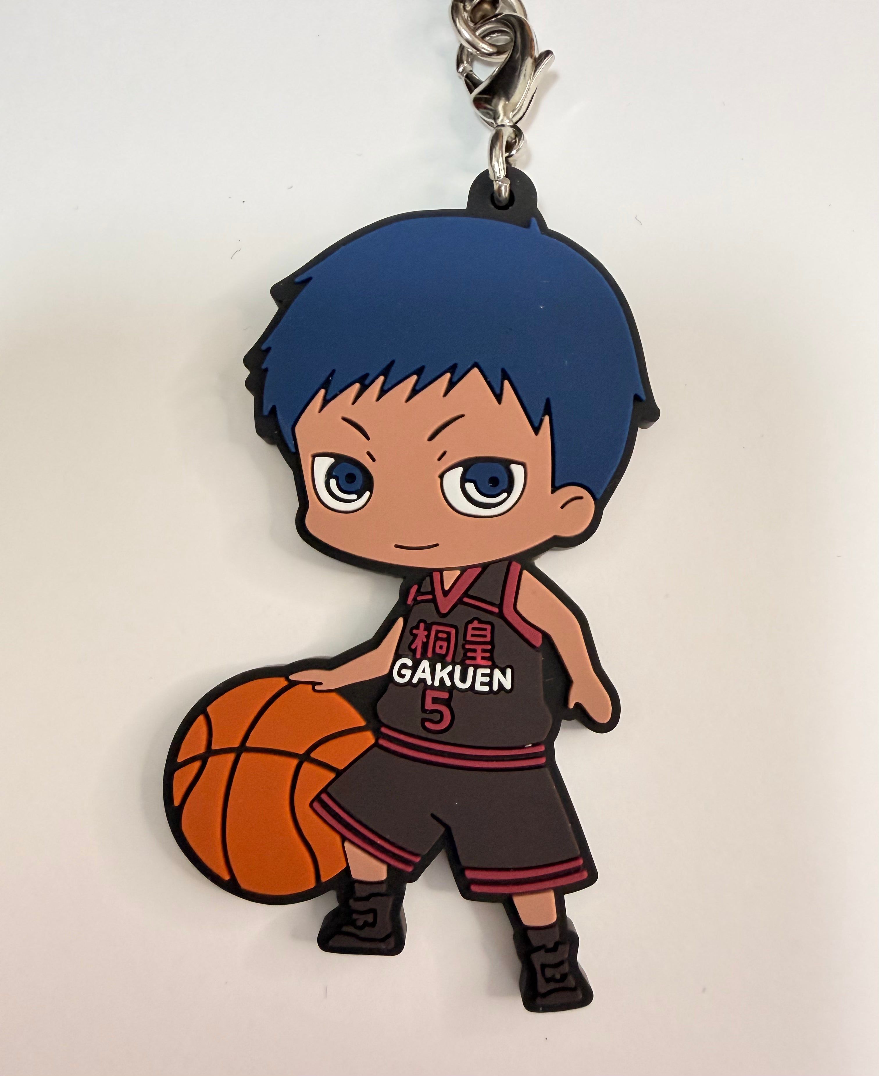 Kuroko No Basket Official Rubber Keychain JP