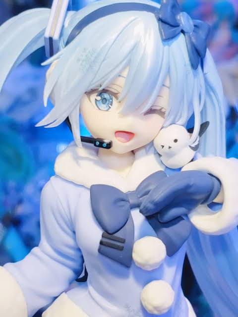Vocaloid Hatsune Miku All Stars Snow Miku 2012 Ver. Figure by Taito