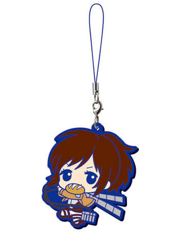 Attack On Titan Sasha Braus rubber keychain