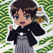 Attack On Titan Eren Yeager acrylic keychain
