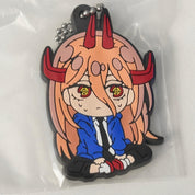 Chainsaw Man Power rubber keychain by Takara Tomy Arts