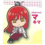 Chainsaw Man Makima rubber keychain by Takara Tomy Arts