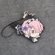 Re:Zero Starting Life in Another World Ram Strap rubber keychain by Bandai