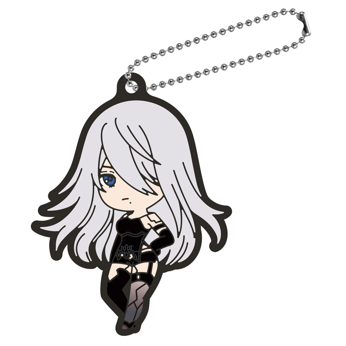 NieR: Automata Ver1.1a A2 rubber keychain