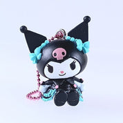 Sanrio Kuromi “Sweet Lolita” mini figurine keychain