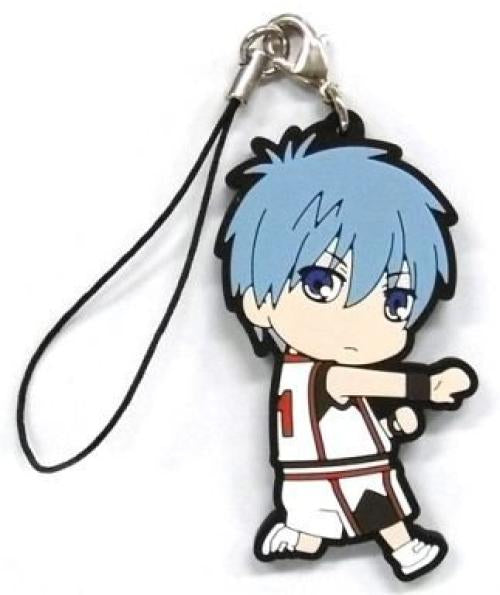 Kuroko no Basuke Tetsuya Kuroko Strap rubber keychain