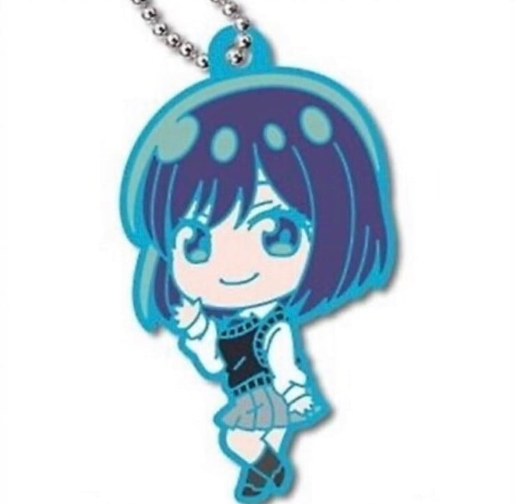 Oshi no Ko Akane Kurokawa rubber keychain