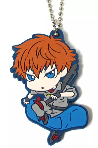 Hysponic Mic: Division Rap Battle Riou Mason Busujima rubber keychain