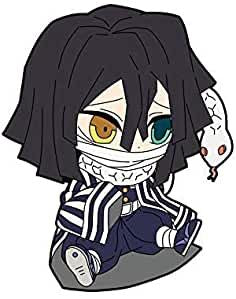 Demon Slayer Obanai Iguro Petanko Strap rubber keychain