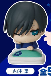 Blue Lock Itoshi Rin Sleeping mini figurine