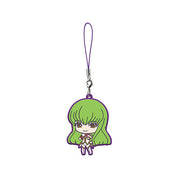 Code Geass C.C strap rubber keychain JP RARE