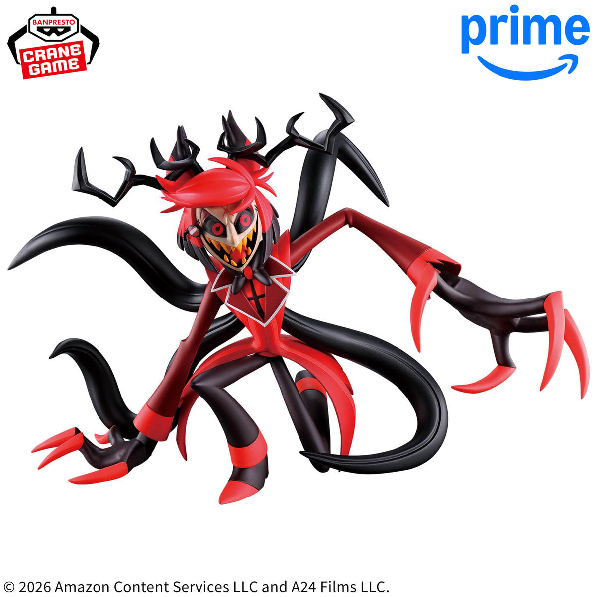 Hazbin Hotel Crane Game Prize Alastor figure by Banpresto