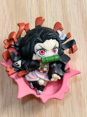 Demon Slayer Nezuko Figure Fridge Magnet Gashapon JP