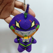 Evangelion - Round 1 Plush Keychain