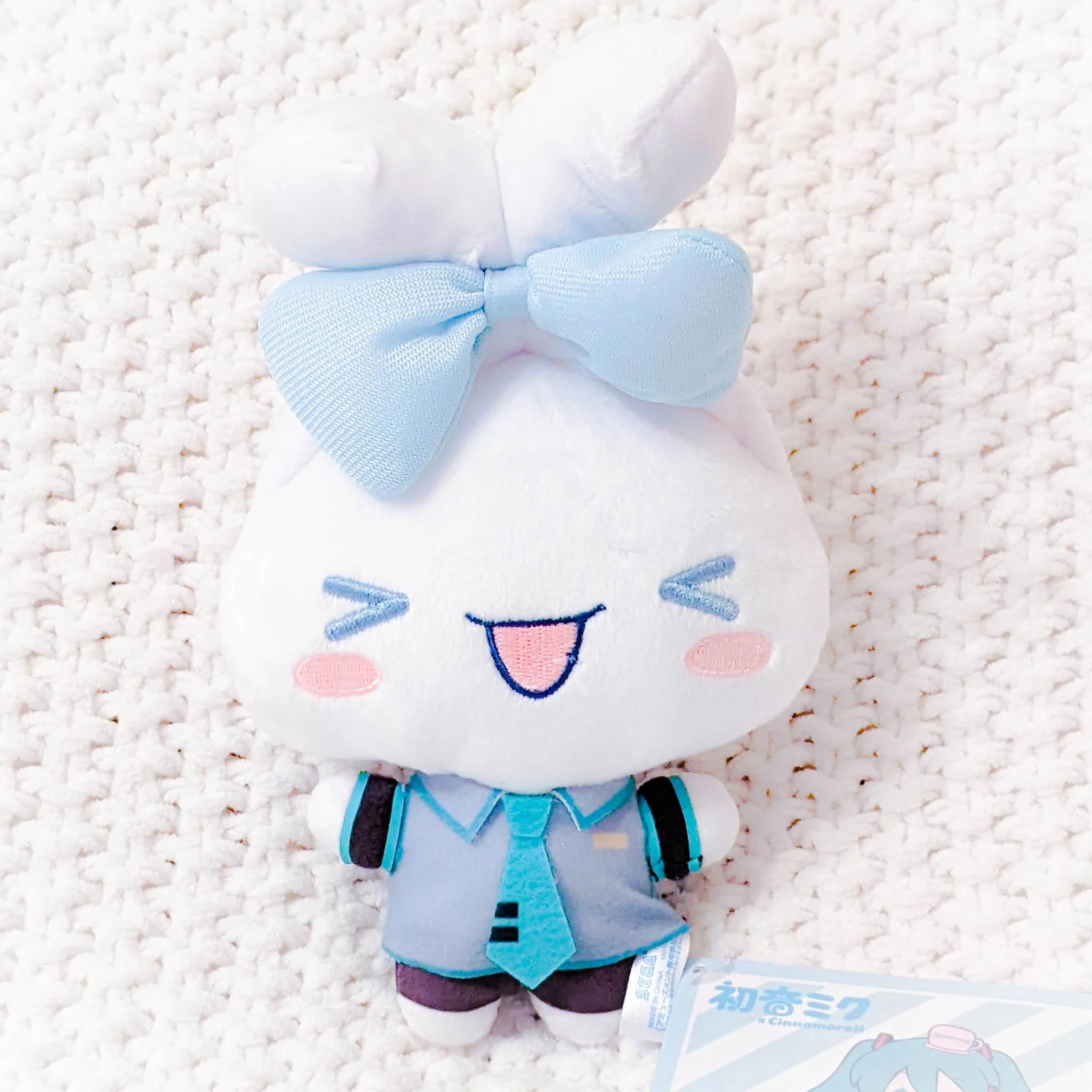 Sanrio - Cinnamoroll x Hatsune Miku plush by SEGA