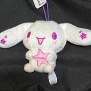 Sanrio - Cinnamoroll “KiraKira Color Star” plush keychain