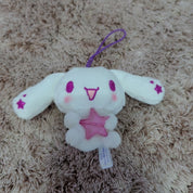 Sanrio - Cinnamoroll “KiraKira Color Star” plush keychain
