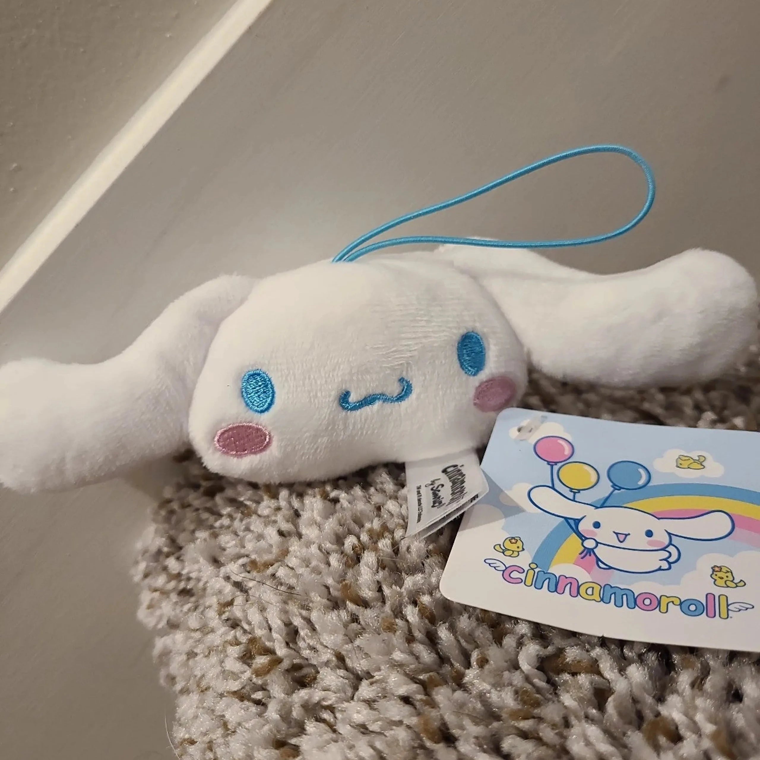 Sanrio - Cinnamoroll Face plush keychain [not strap]