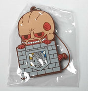 Attack On Titan Vintage 2013 kotobukiya Colossal Titan Strap rubber key charm