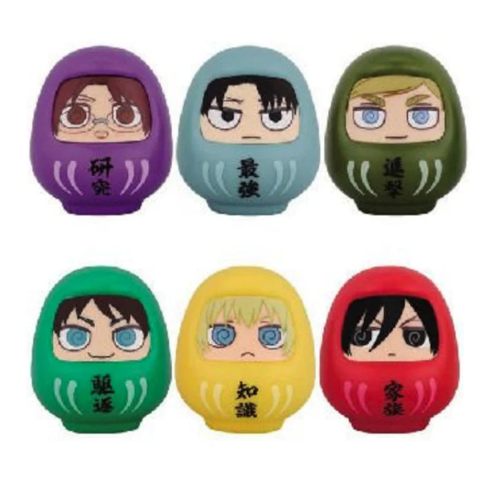 Attack On Titan Eren Yeager Daruma mini figurine