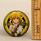 Seven Deadly Sins Meliodas & Ban pin badges