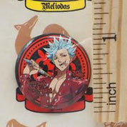Seven Deadly Sins Meliodas & Ban pin badges