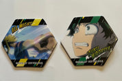 My Hero Academia Izuku Midoriya & All Might magnets
