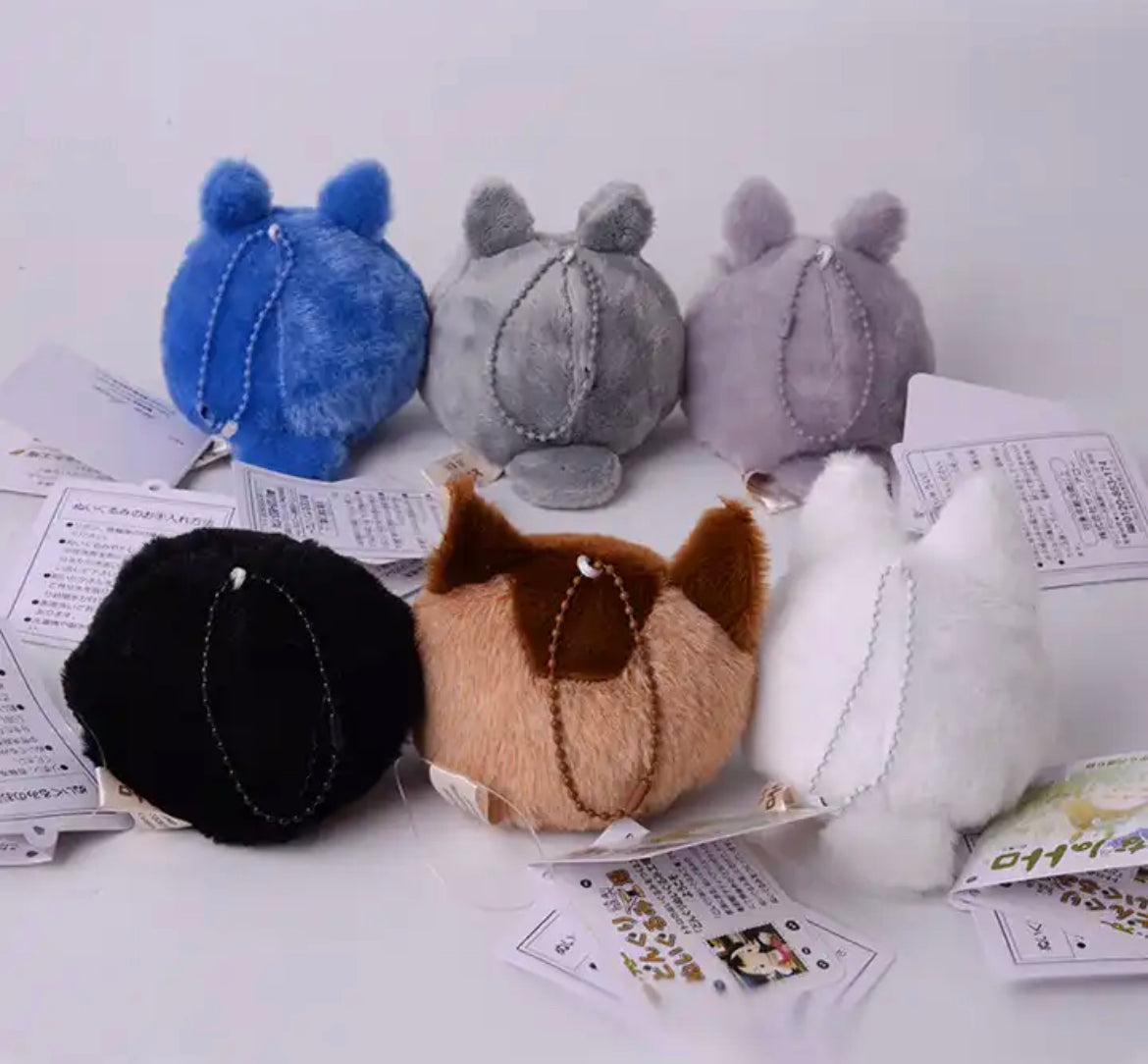 Studio Ghibli: Totoro plush keychains