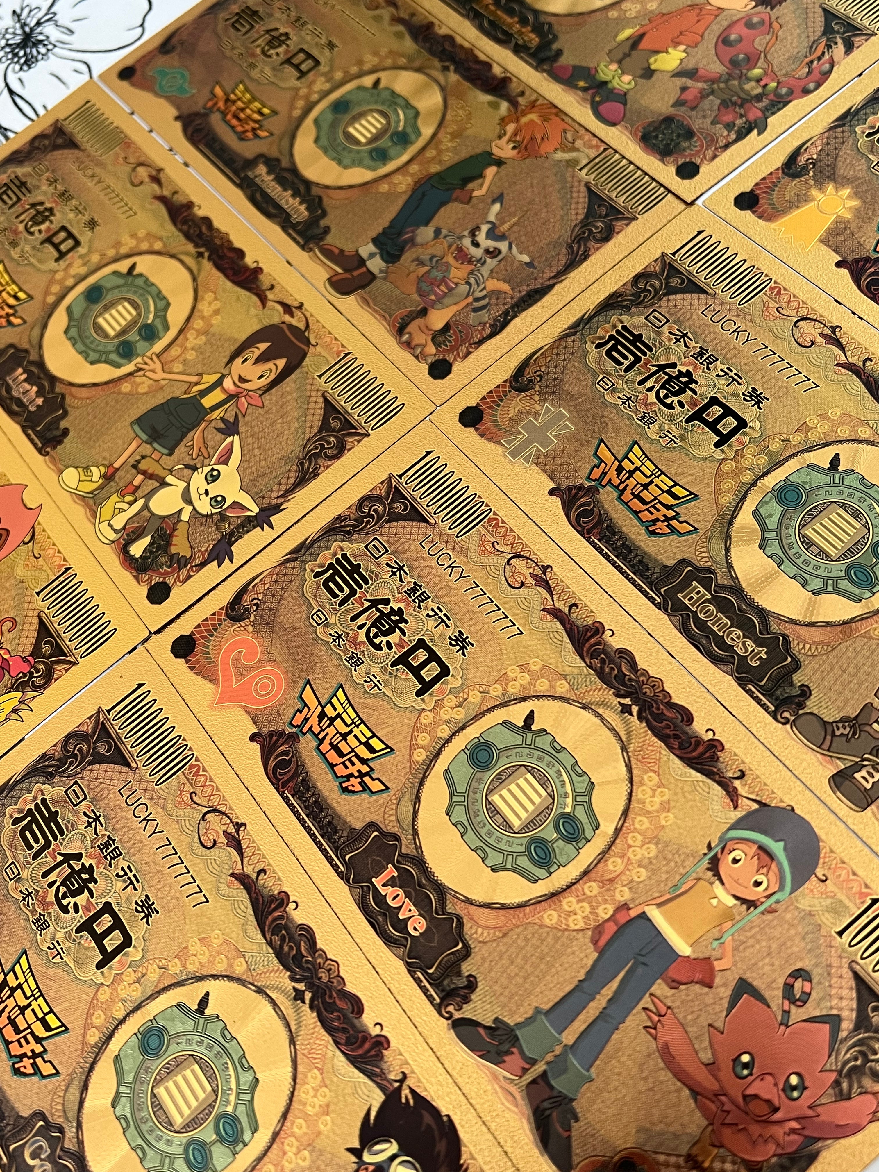 Digimon: Gold Character Collector Card