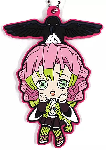 Demon Slayer Mitsuri Kanroji rubber keychain