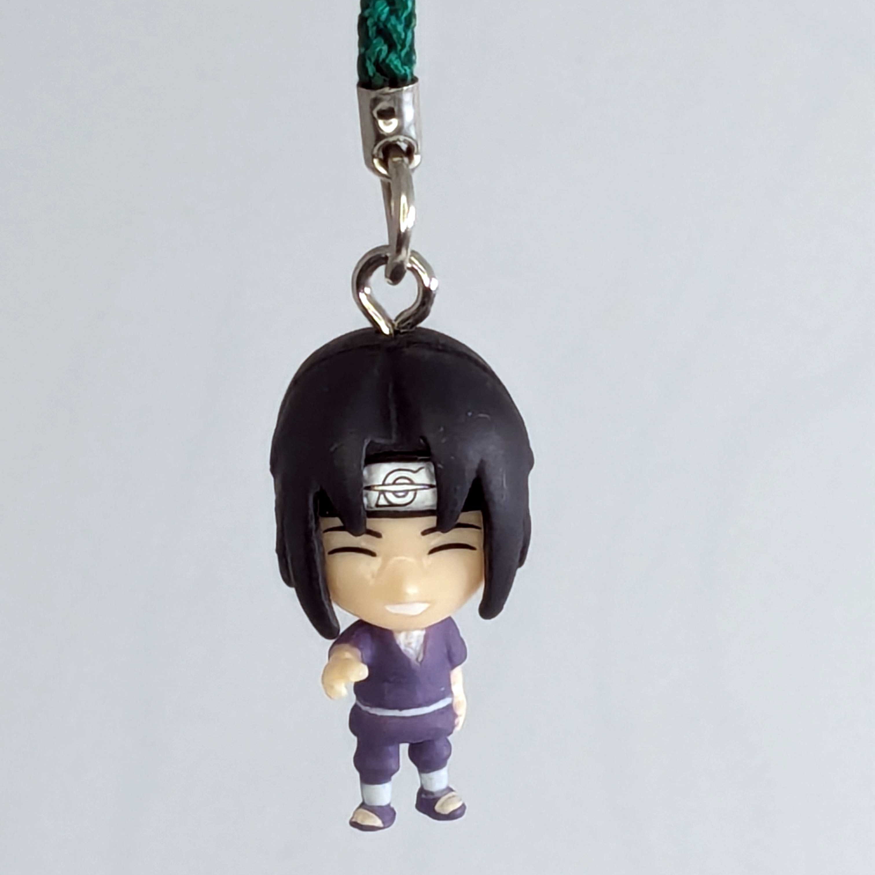 Naruto Itachi Uchiha mini figurine Strap keychain JP
