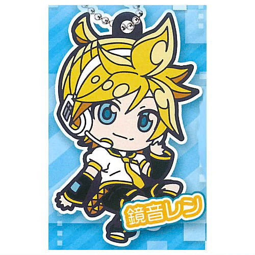 Vocaloid Kagamine Len rubber keychain