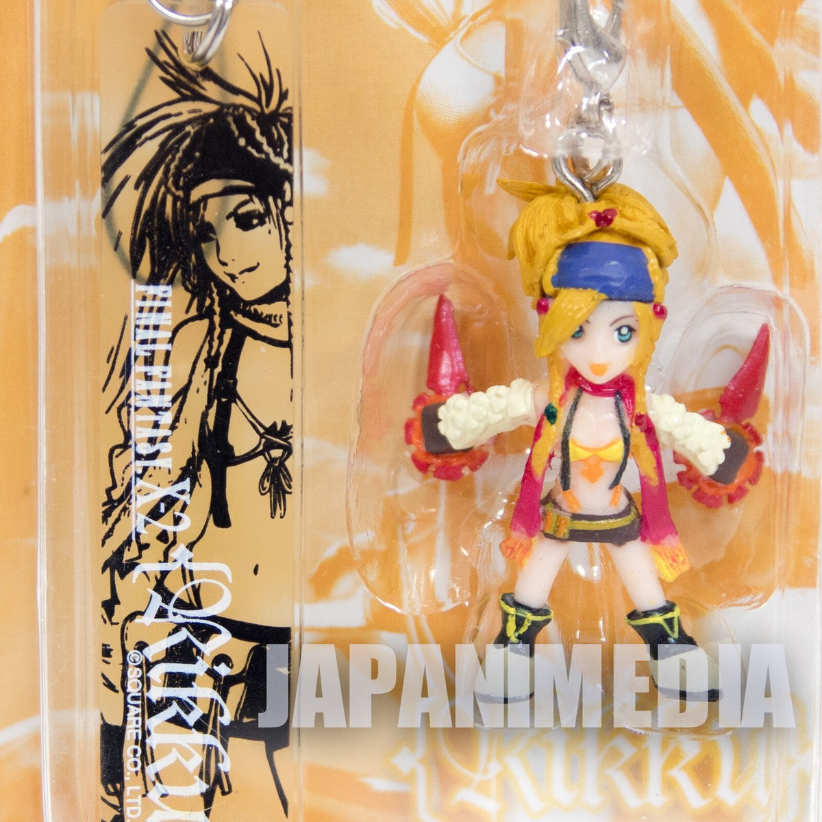 Final Fantasy X-2 Rikku 2003 Sqaure Enix strap Charm keychains