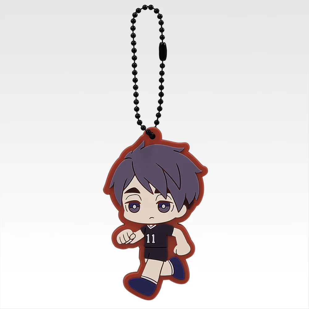 Haikyuu!! Osamu Miya rubber keychain