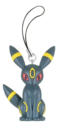 Pokémon Umbreon mini figurine strap keychain by Takara Tomy A.R.T.S