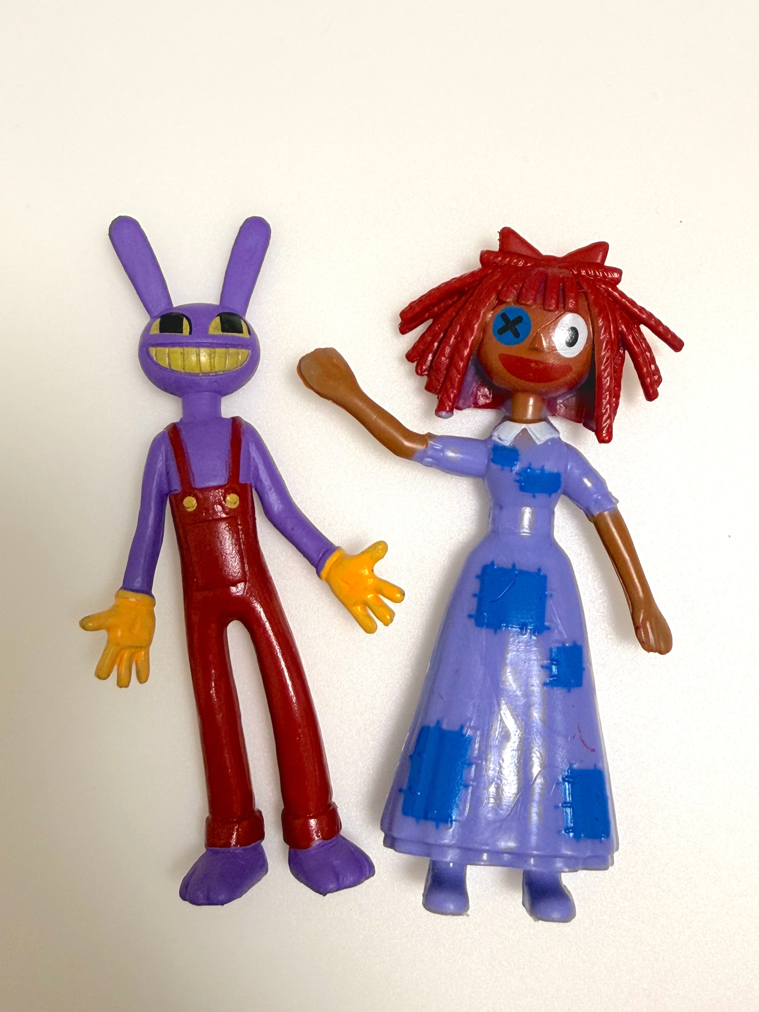 The Amazing Digital Circus Unofficial Figure Agatha and Jax