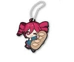 Kasane Teto rubber keychain by Fukuya