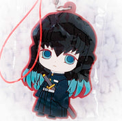 Demon Slayer Tokito Muichiro strap rubber keychain