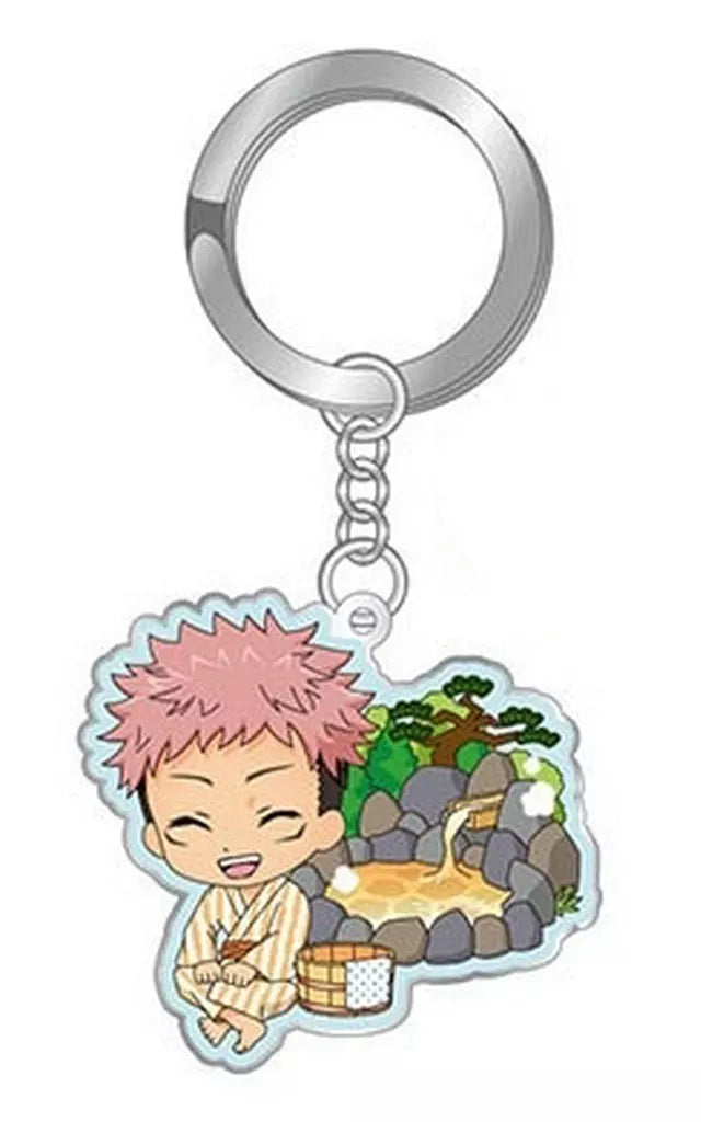 Jujutsu Kaisen Itadori Yuji metal keychain by Pirates Factory