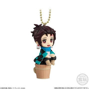 Demon Slayer Kamado Tanjiro mini figurine keychain by Bandai