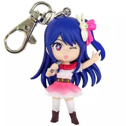 Oshi no Ko Ai Hoshino mini figurine keychain by Banpresto