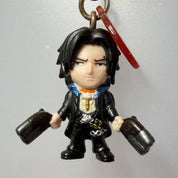 One Piece Protgas D Ace mini figurine strap keychain