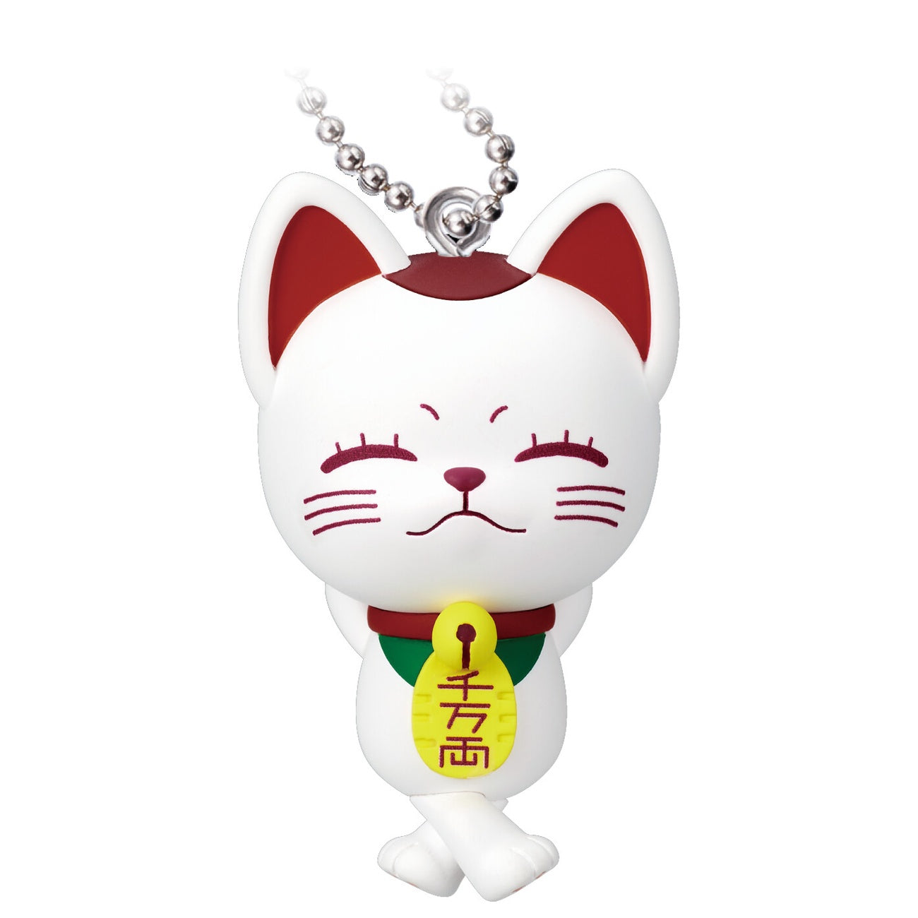 Dandadan Turbo Granny Maneki Neko mini figurine keychain by Banpresto
