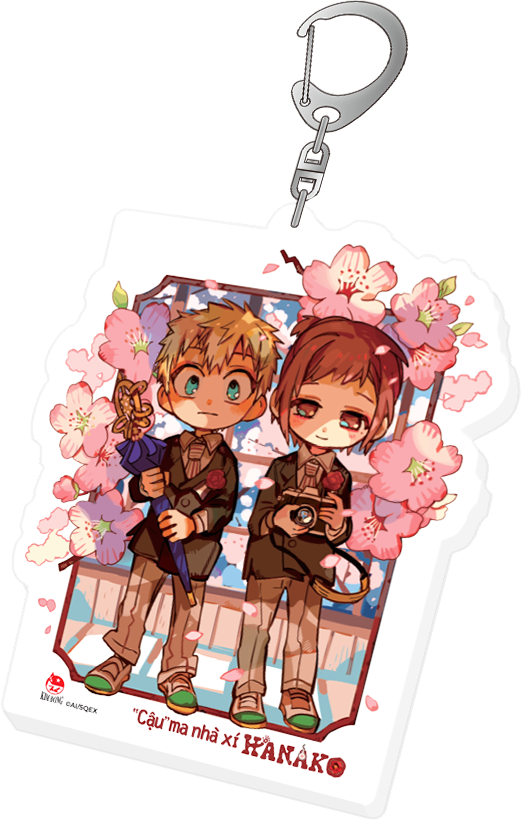 Toilet Bound Hanako-kun Kou Minamoto & Sousuke Mitsuba acrylic keychain